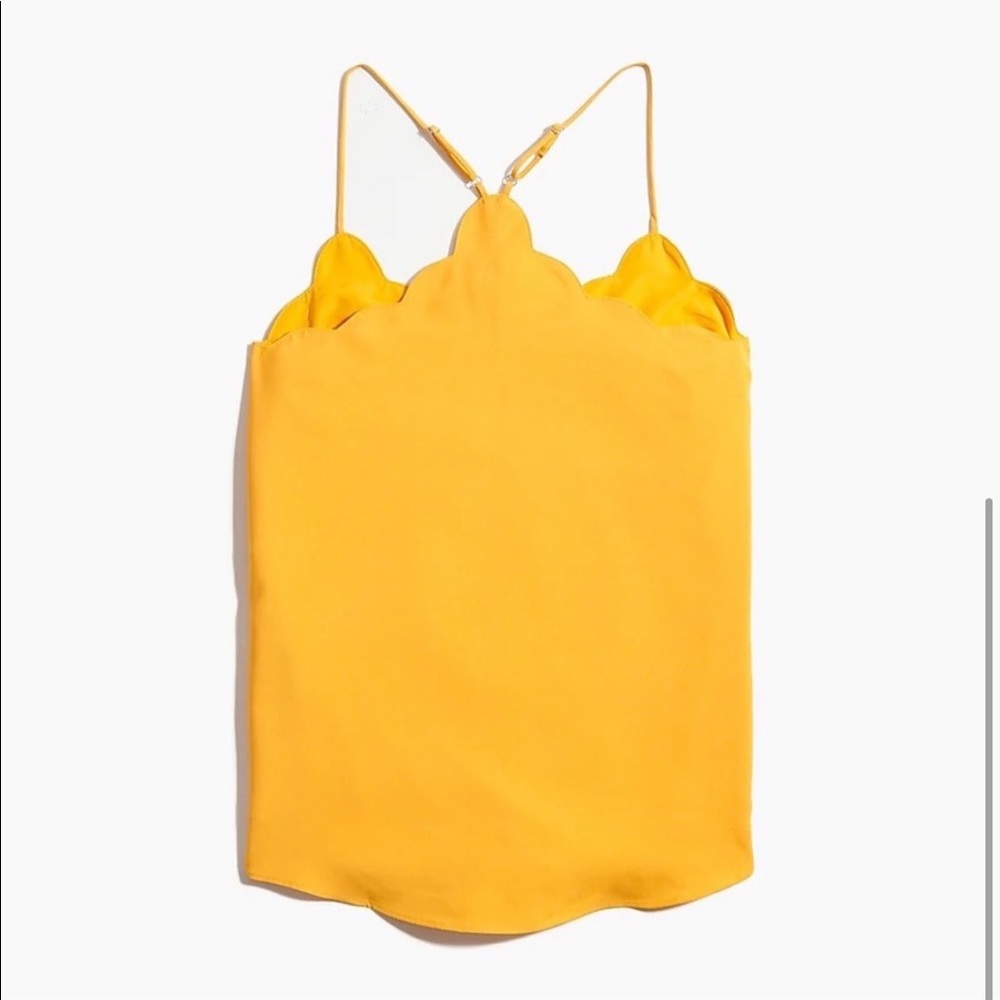 Neon Yellow jcrew top